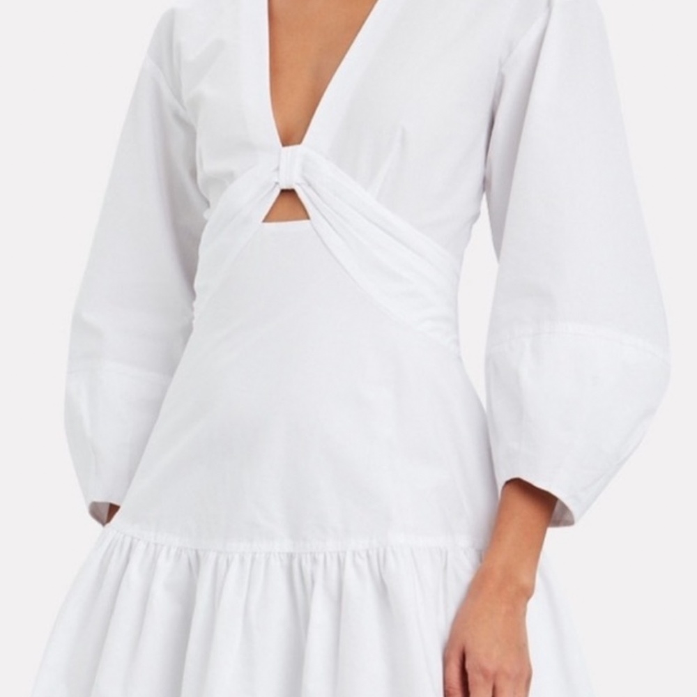 Derek Lam 10 Crosby White cut out dress